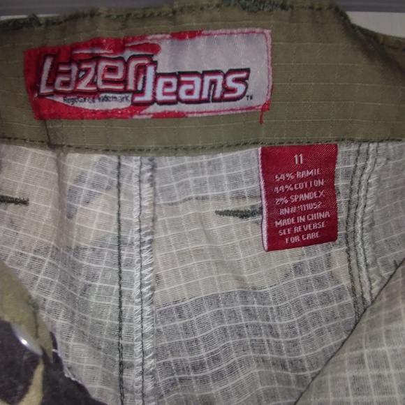 Lazer Jeans Butterfly Camouflage Cargo Pants - Picture 4 of 8